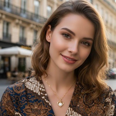 Pendentif femme 