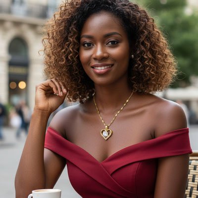 Pendentif femme 